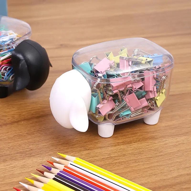 Acrylic Sheep Storage Box, Multifunctional Creative Storage Box, Dustproof Desktop Organizer, Cosmetic Cotton Storage Box, Cute Jewellery Organizer, Transparent Swab Storage Box, ABS Toothpick Organizer, Cotton Swabs Container Acrylic Sheep Storage Box, Multifunctional Creative Storage Box, Dustproof Desktop Organizer, Cosmetic Cotton Storage Box, Cute Jewellery Organizer, Transparent Swab Storage Box, ABS Toothpick Organizer, Cotton Swabs Container